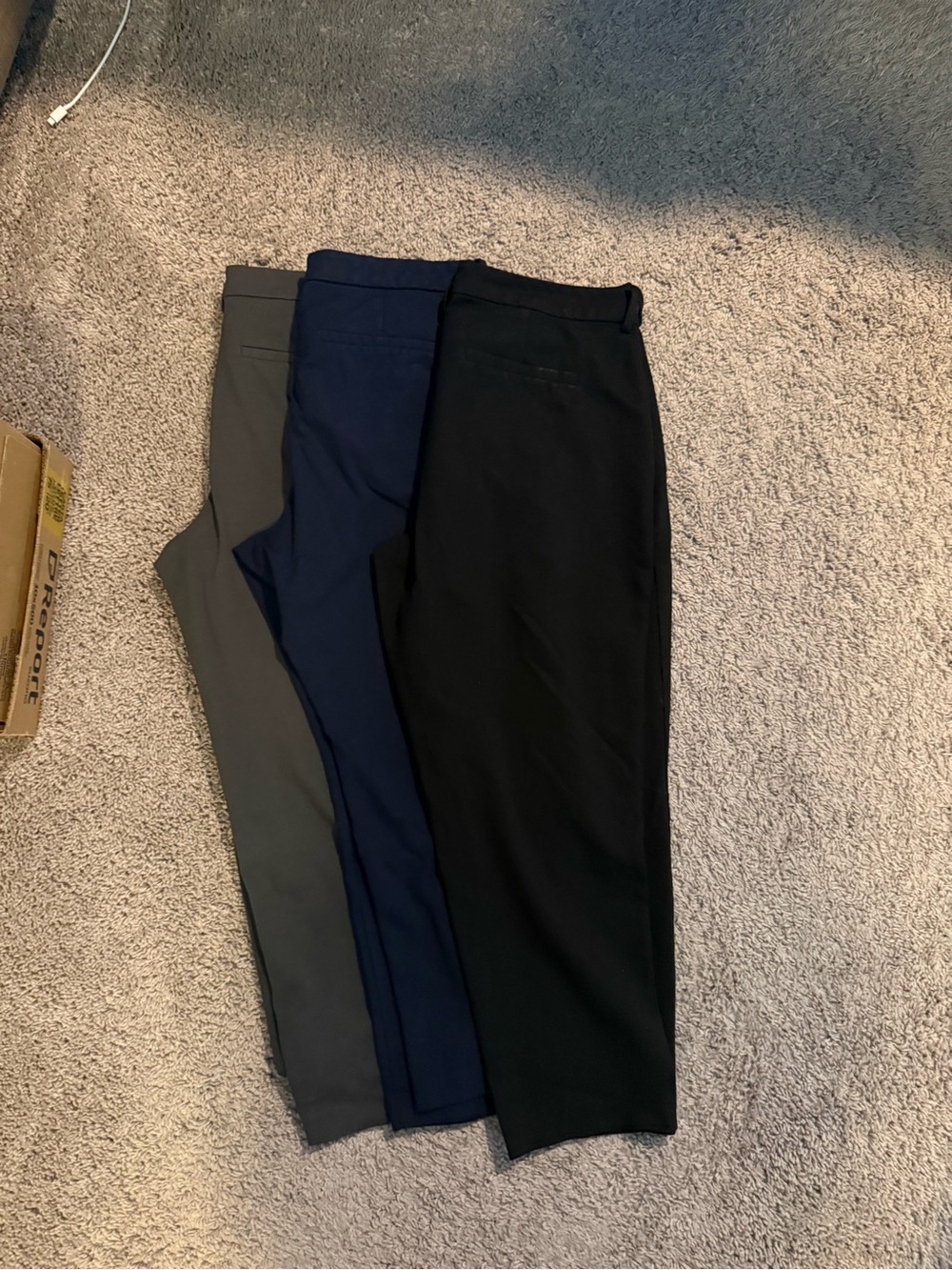 Liverpool Women's Trousers Trio — Black, Navy & Gray